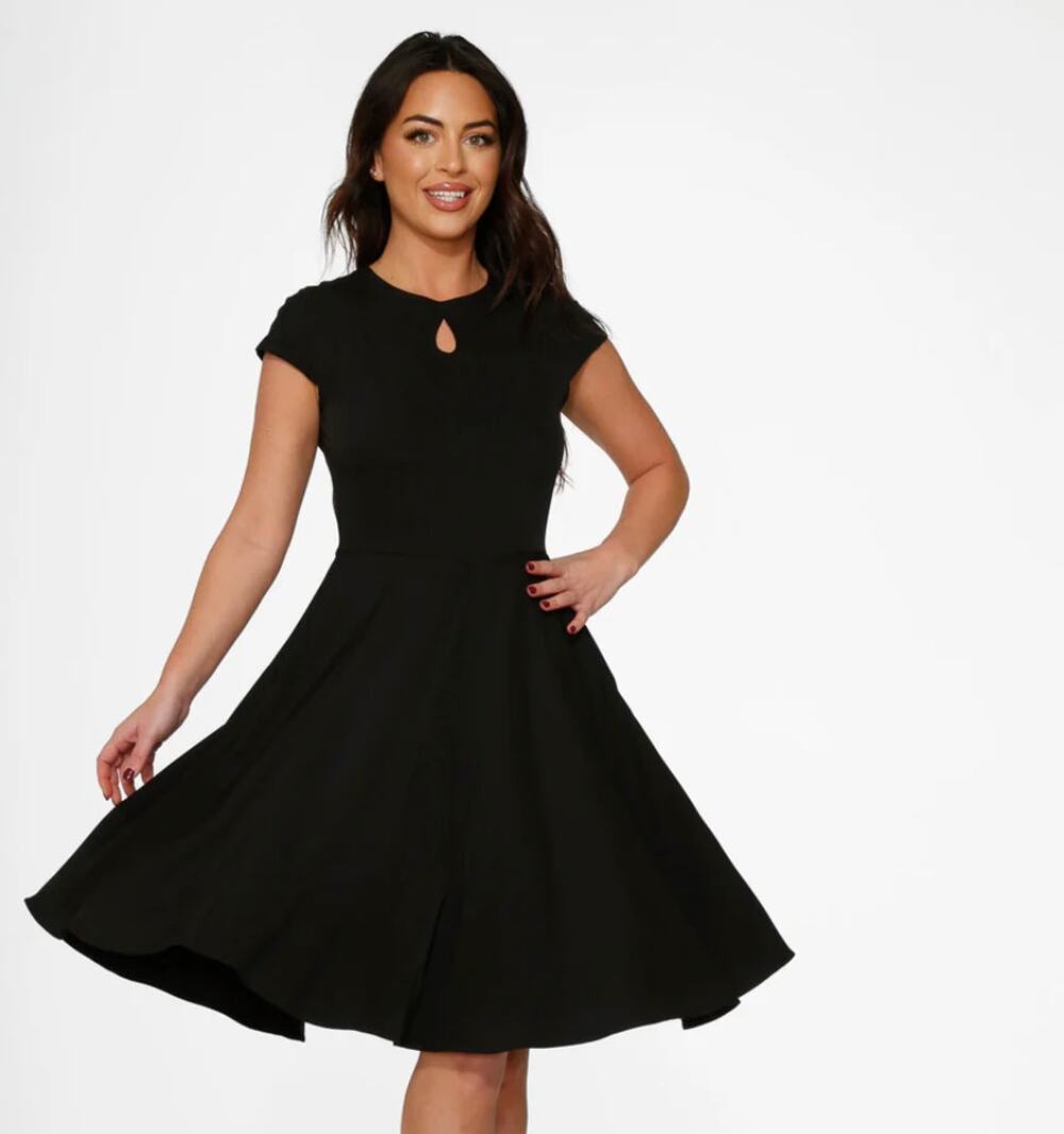 Black Swing Dress from Orchid Bloom Size 12